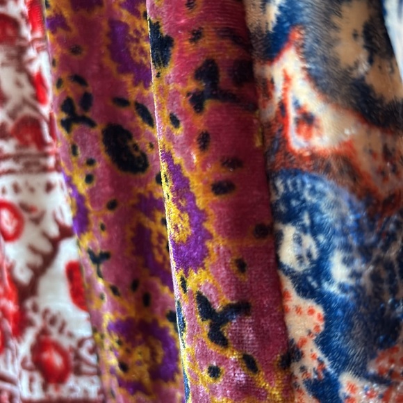 FREE PEOPLE HIGH ATLAS VELVET PANEL SKIRT - Picture 7 of 14